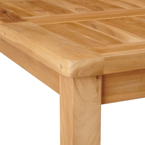 Utomhus Bar Set 5 pcs Obehandlad Massivt teakträ