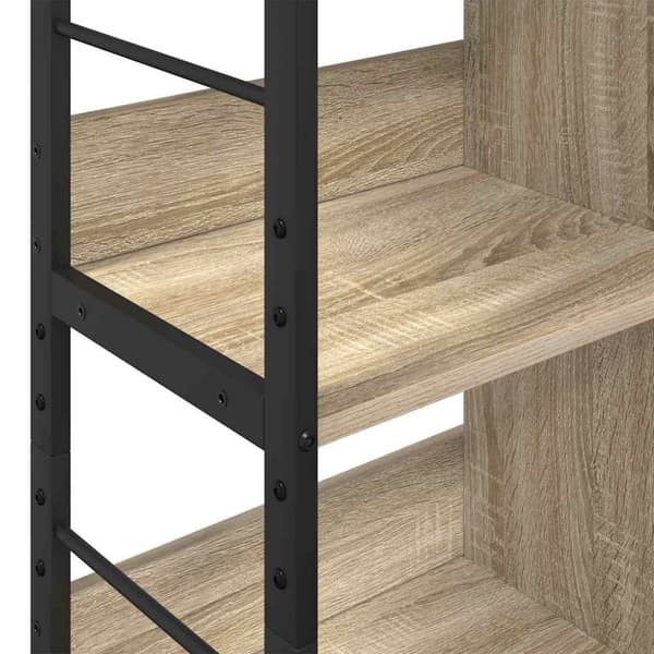Hyllsystem Sonoma-ek 82 x 32 x 112 cm Konstruerat trä
