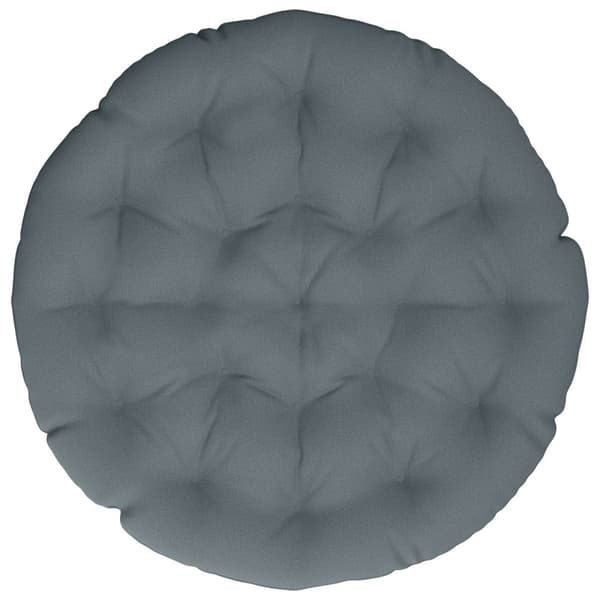 Papasan-kudde VIANEN 100% Polyester Blå Ø 100 x 12 cm