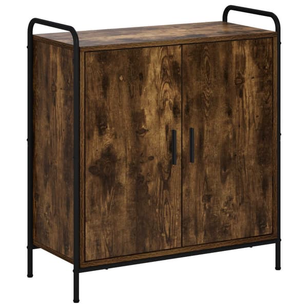 Sideboard Rökt ek 97 x 33 x 81 cm Konstruerat trä