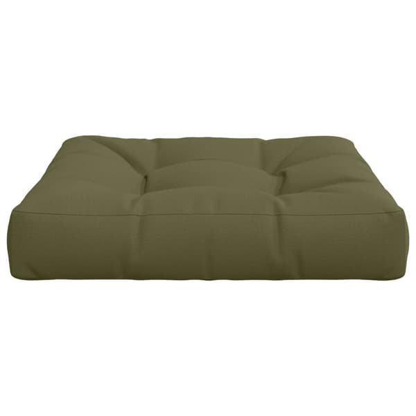 1-delad Sittdyna VIANEN 100% Polyester Olivgrön 60 x 60 x 12 cm