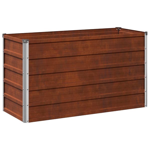 Höjd Trädgårdsbädd Rostig 100 x 40 x 55 cm corton