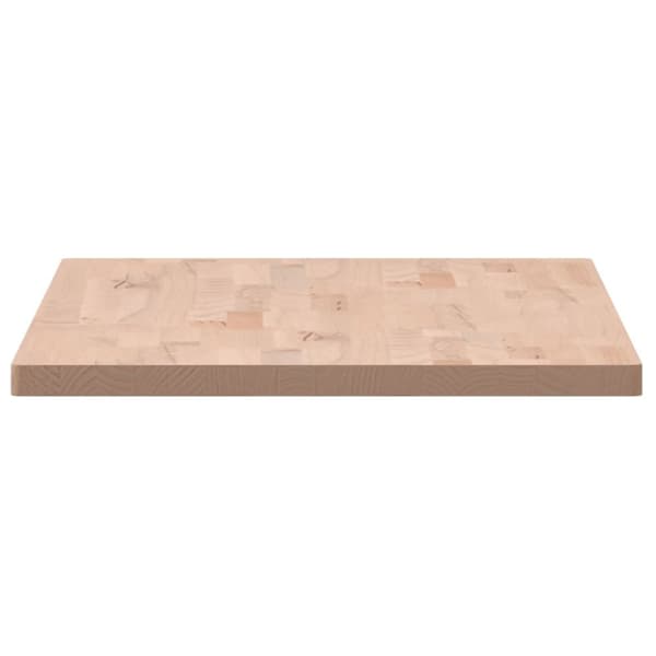 Bordsskiva 100x50x2,5 cm rektangulär massivt bokträ