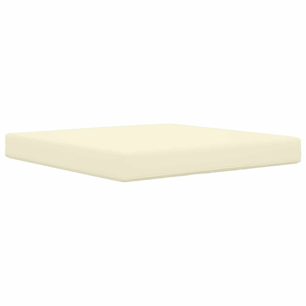 Utomhus Soffa Kudde Kräm 80 x 80 x 8 cm Polyester
