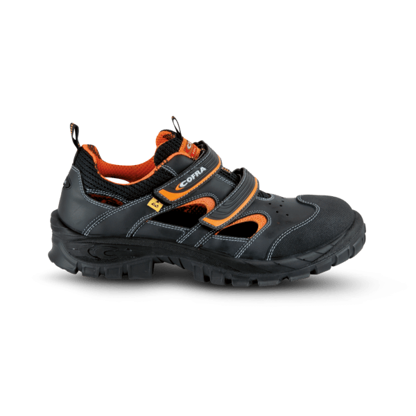 Vithar Safety Sandal Black Unisex