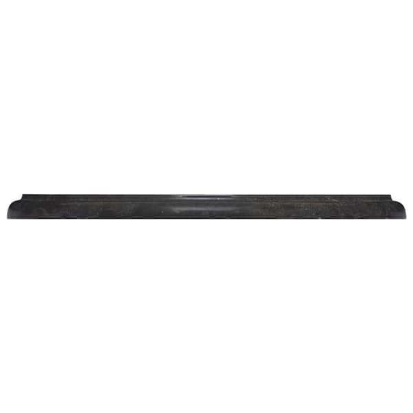 Bordsskiva svart Ø40x2,5 cm marmor