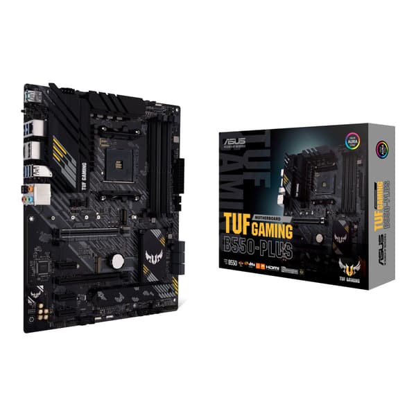 ASUS TUF GAMING B550-PLUS - moderkort - ATX - Socket AM4 - AMD B550