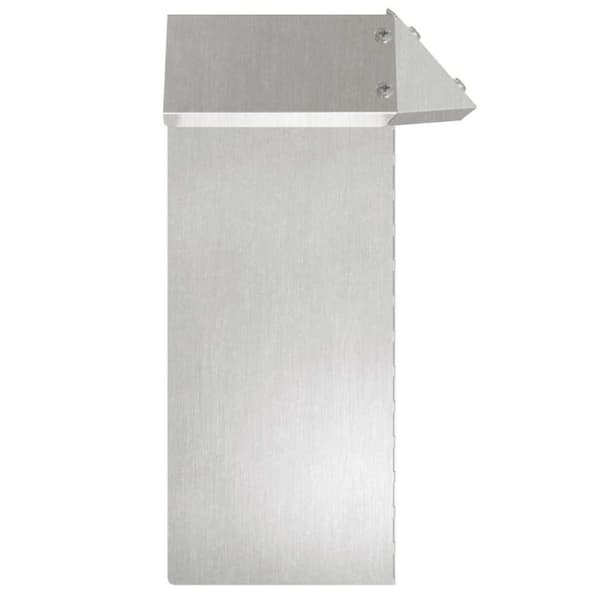 Snigelfence Silver 13,5 x 13,5 x 25 cm Rostfritt stål