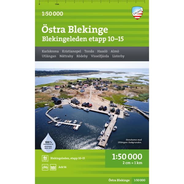 Östra Blekinge 1:50.000