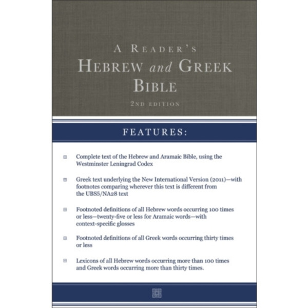 A Reader's Hebrew and Greek Bible (inbunden, eng)