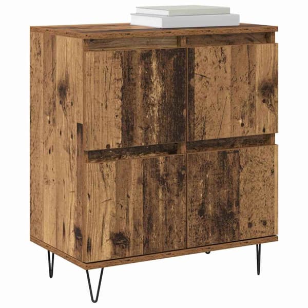 Sideboard Gammalt trä 60 x 35 x 70 cm