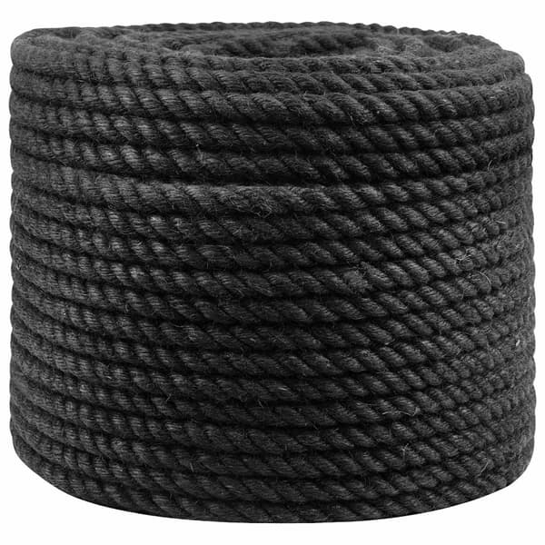 Juterep 12 Svart 100% Tossa jute
