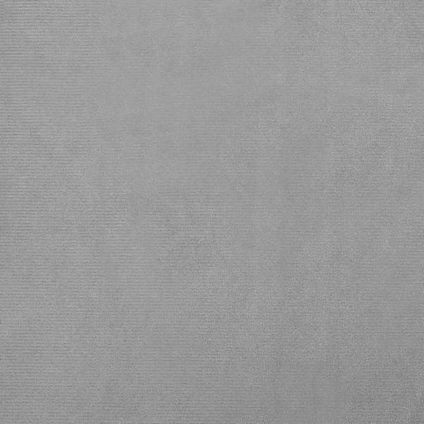 Barnsoffa ljusgrå 70x45x30 cm sammet