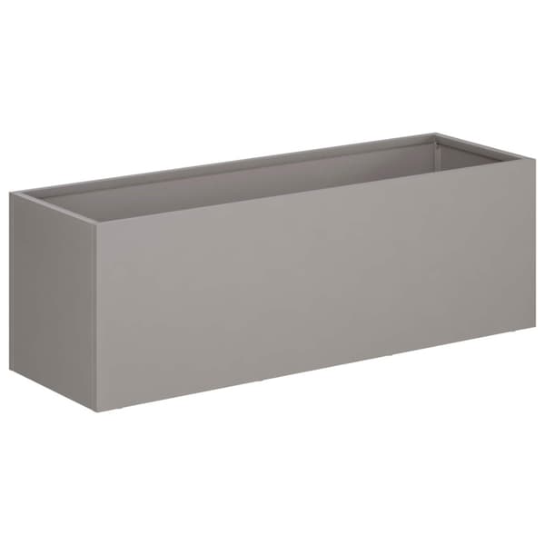 Trädgårdsplanterare 2 st Rostig 60 x 20 x 20 cm