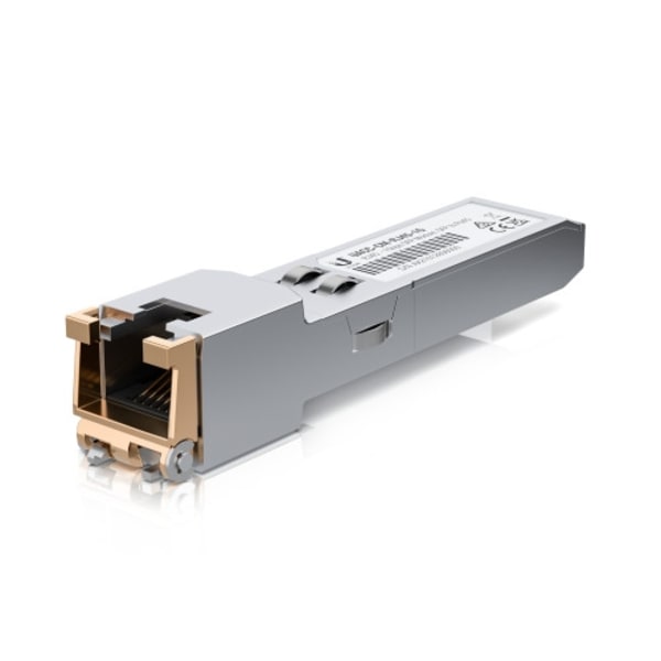Ubiquiti UACC-CM-RJ45-1G - SFP-sändar/mottagarmodul (mini-GBIC) - 1GbE, 100Mb LAN, 10Mb LAN