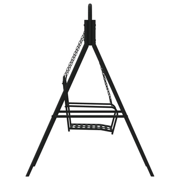 Hammock 124 cm svart stål