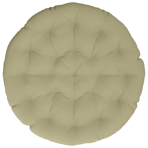Papasan-kudde VIANEN 100% Polyester Ljusgrön Ø 100 x 12 cm