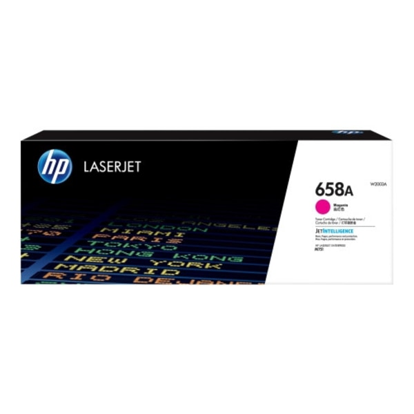 HP 658A - magenta - original - LaserJet - tonerkassett (W2003A)