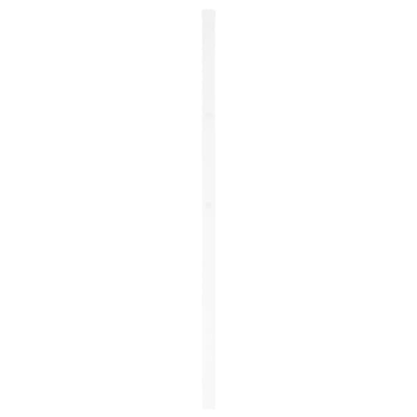 Ersättningsgavel metall vit 193 cm