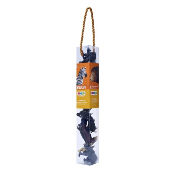 Plastfigurer Vilda djur 12delar