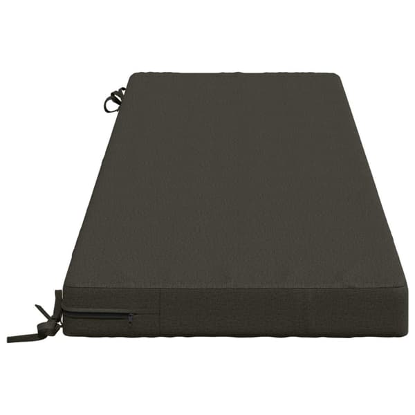 2-delade Bänk Kuddar SOEST 2 st 100% Polyester Antracit