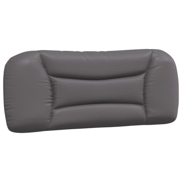 Bed Frame with LED without Mattress "Hvar" Grey 100x200 cm