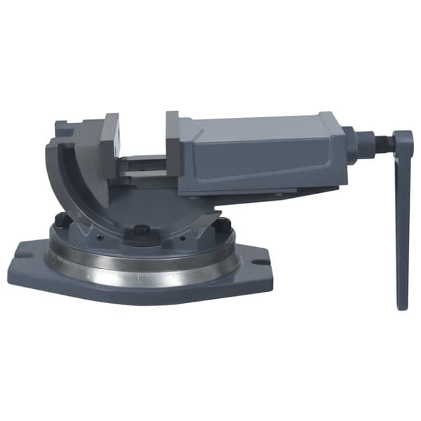 Vinklingsbart skruvstycke 2 axlar 160 mm
