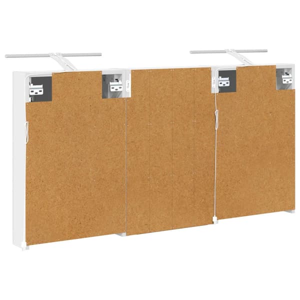 Badrumsskåpsset 3 st 120 x 10,5 x 60,5 cm Konstruerat trä