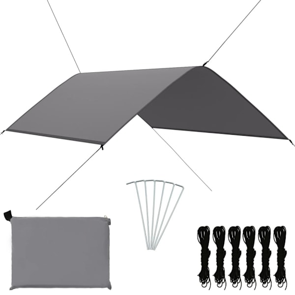 Tarp 3x2 m grå