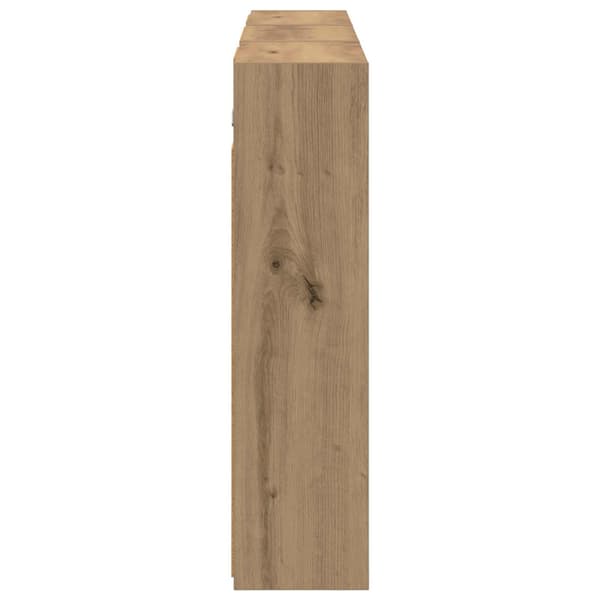 Badrumsskåpsset 3 st 126 x 16 x 62.5 cm Konstruerat trä