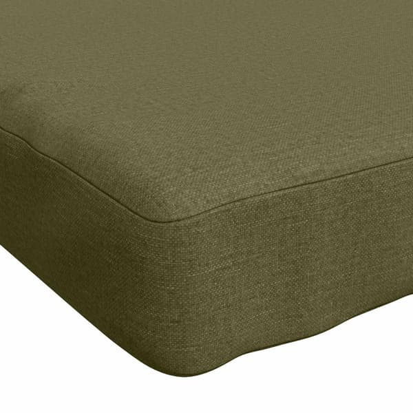 1-delad Bänk Kudde VUGHT 100% Polyester Olivgrön
