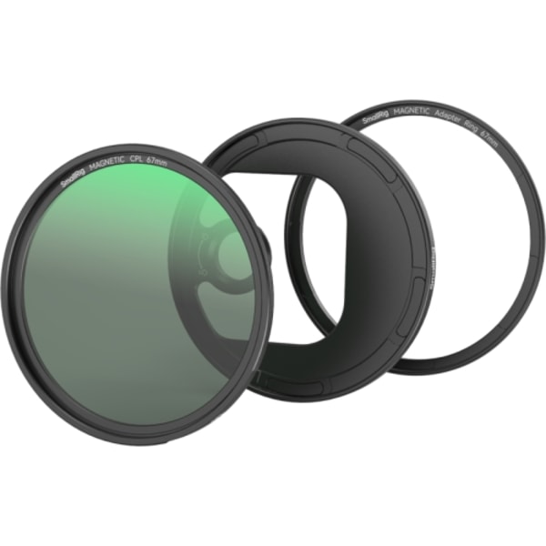 SmallRig 4728 Attachable CPL Filter with T-mount Filter Adapter (67mm)