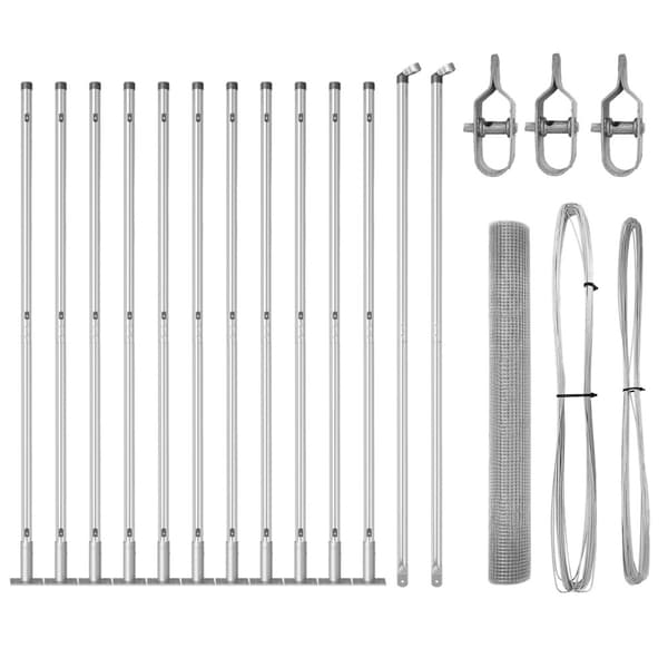 Stängselstolpe Silver