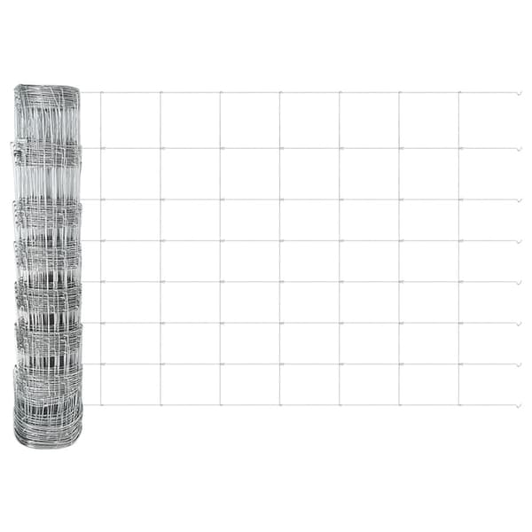 Stängselstolpe Galvaniserad 50 x 0,8 m Stål