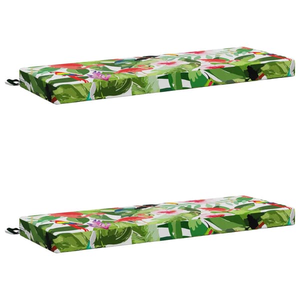2-delade Bänk Kuddar SOEST 2 st 100% Polyester Flerfärgsdesign