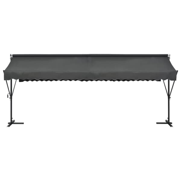 Fristående markis 600x300 cm antracit