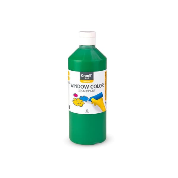 Fönsterfärg CREALL 500ml grön