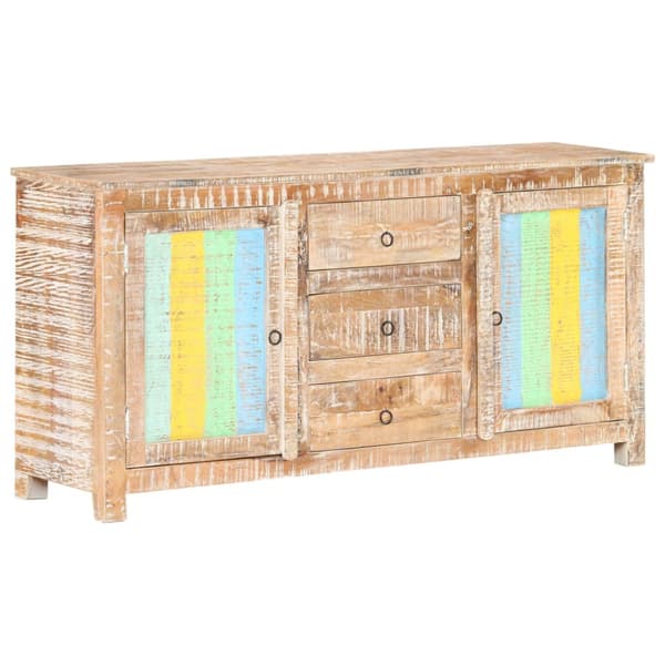 Skänk 151x40x75 cm grovt akaciaträ