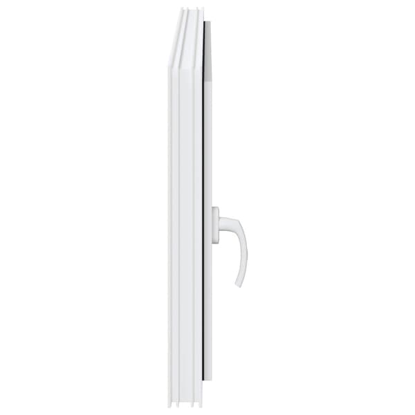 Källarfönster RISOR Vit 110 x 60 cm PVC och glas