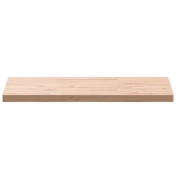 Bordsskiva 100x50x4 cm rektangulär massivt bokträ