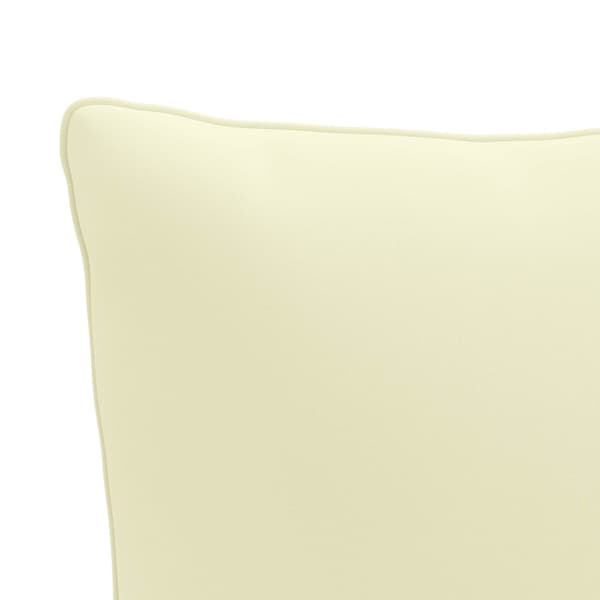 1-delad ryggkudde PUTTEN 100% Polyester Gräddvit