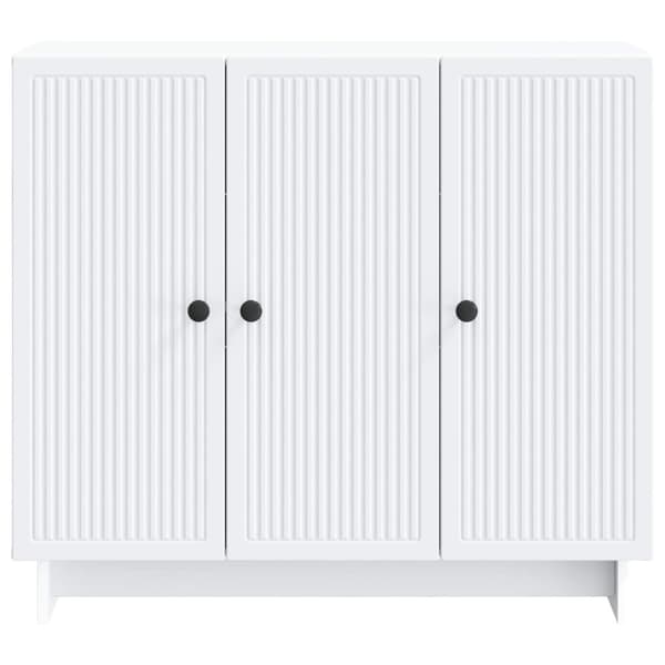 Sideboard Vit 89 x 34,5 x 80 cm Konstruerat trä