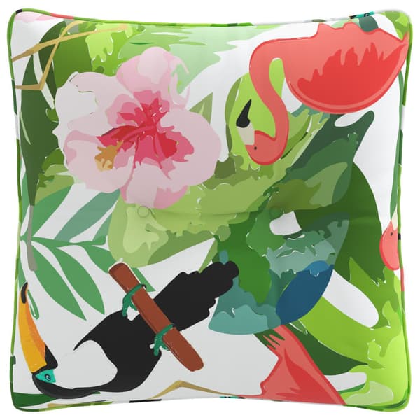 Ryggkudde PUTTEN 100% Polyester Flerfärgsdesign 40 x 40 x 10 cm