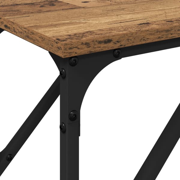 Konsolbord Gammalt trä 200 x 29 x 75 cm