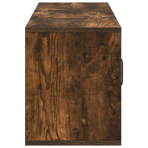 Elektrisk eldstad Rökt ek 110 x 30 x 36,5 cm Konstruerat trä
