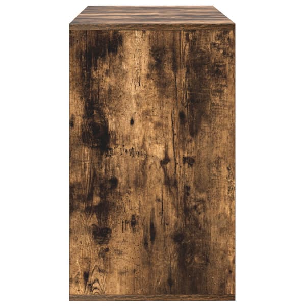 Sideboard med låda Rökt ek 120 x 41 x 75 cm Konstruerat trä