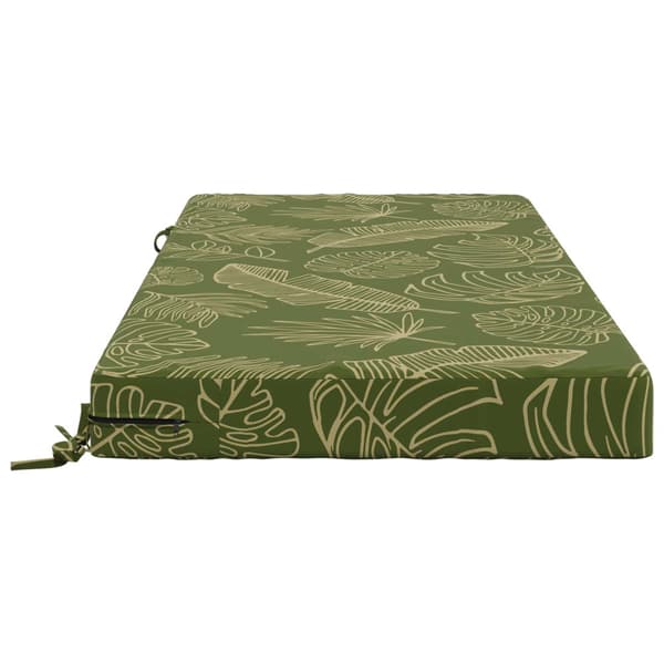 Sittkudde SOEST 100% Polyester Bladdesign 120 x 60 x 10 cm