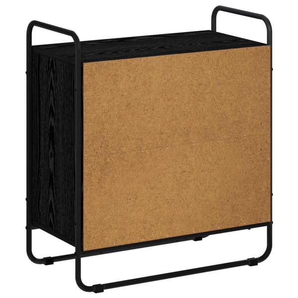 Sideboard Svart ek 68 x 35 x 75 cm Konstruerat trä