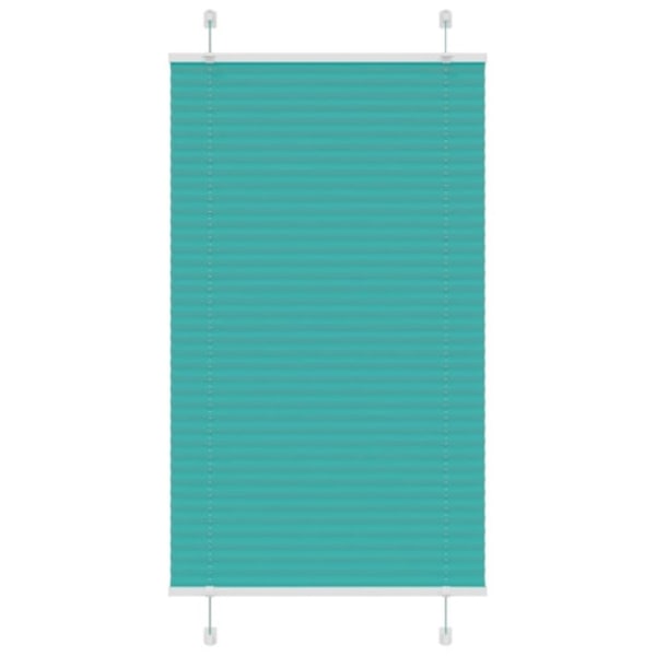 Plisserad persienn bensingrön 70x150 cm tyg bredd 69,4 cm