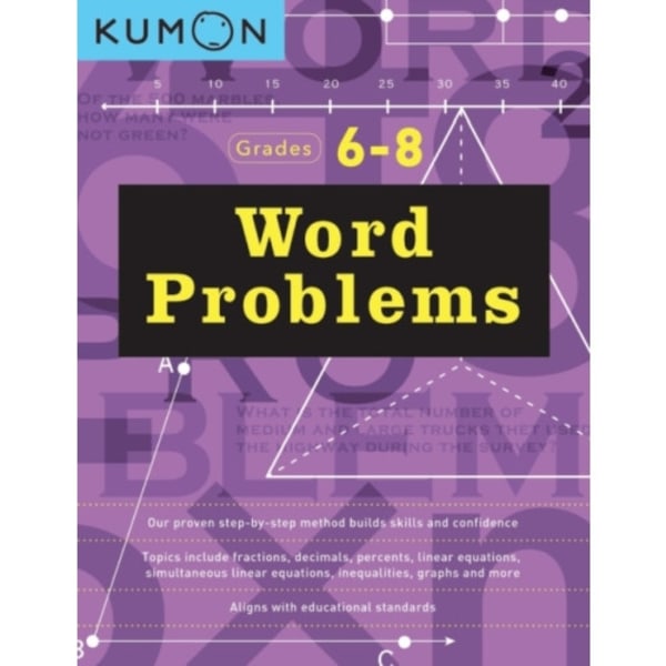 Kumon Word Problems Grades 6/8 (häftad, eng)